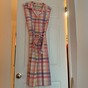 Pendleton Pastel Plaid dress